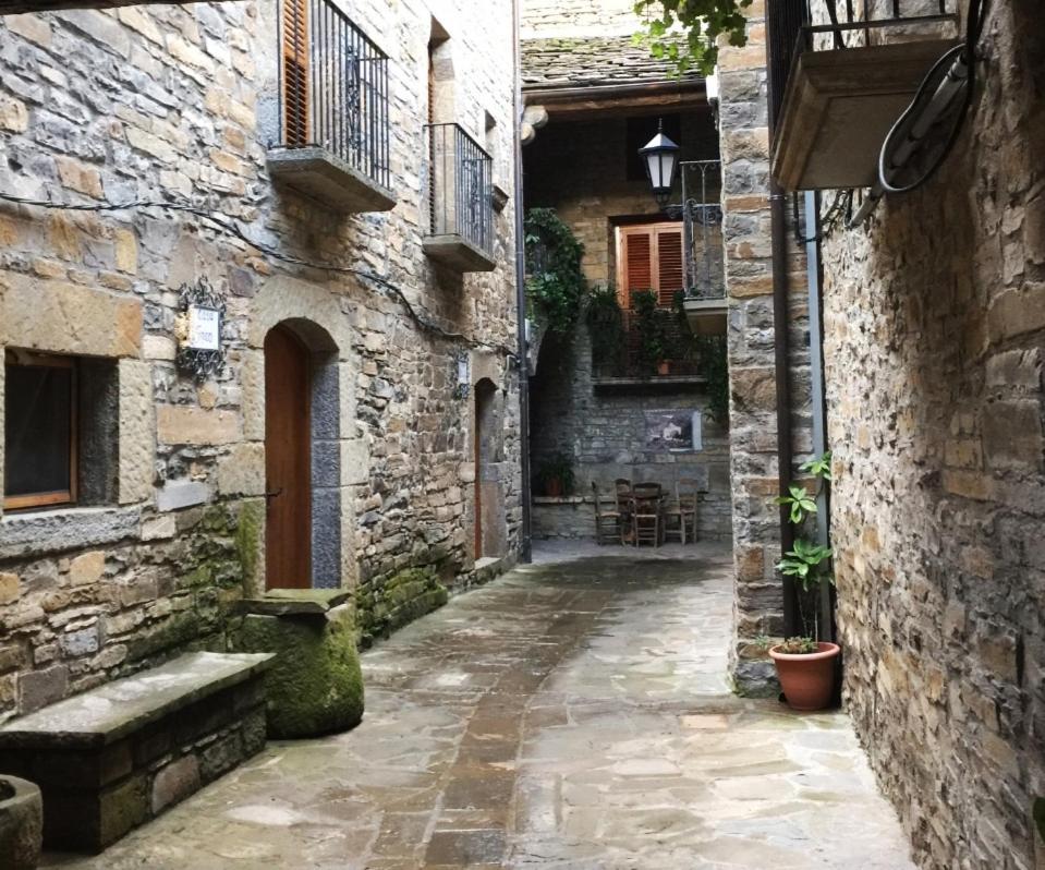 Casa Encuentra, En El Pirineo Al Lado De Ainsa Guest House El Pueyo de Araguás Екстериор снимка
